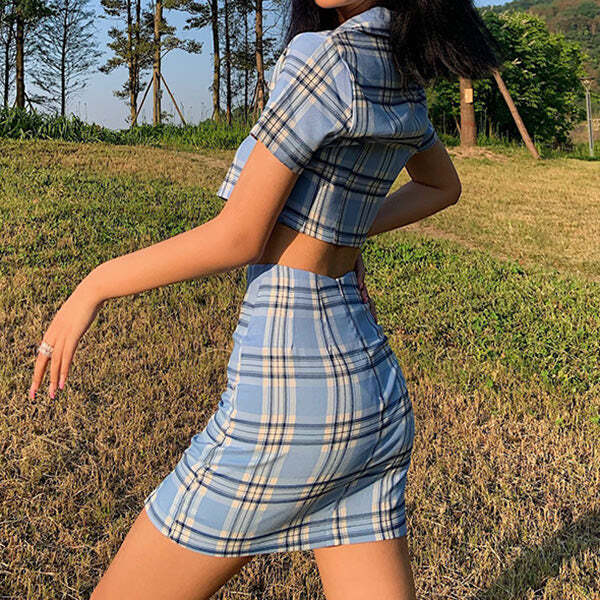 Style Core Aesthetics, New Style Trends - Good Manners Top & Skirt Co-Ord Style Core Aesthetics, New Style Trends - Good Manners Top & Skirt Co-Ord