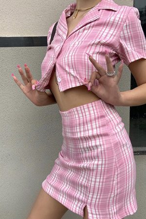 Style Core Aesthetics, New Style Trends - Good Manners Top & Skirt Co-Ord