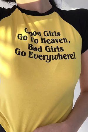 Style Core Aesthetics, New Style Trends - Good/Bad Girls Crop Top