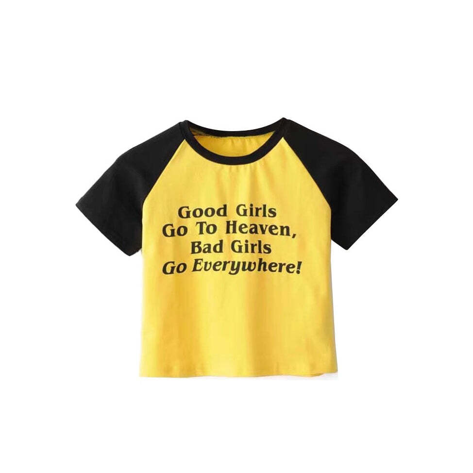 Style Core Aesthetics, New Style Trends - Good/Bad Girls Crop Top