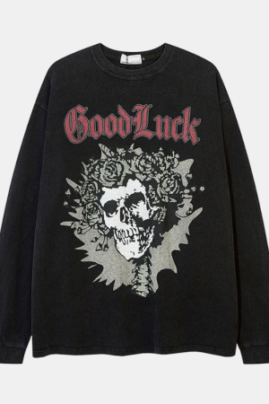 Style Core Aesthetics, New Style Trends - 'Goodluck' T Shirt