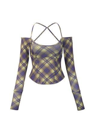 Style Core Aesthetics, New Style Trends - Gossip Goes Around Halter Top