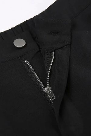 Style Core Aesthetics, New Style Trends - Gothic Lace Up Flare Pants