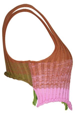 Style Core Aesthetics, New Style Trends - Gradient Crochet Top