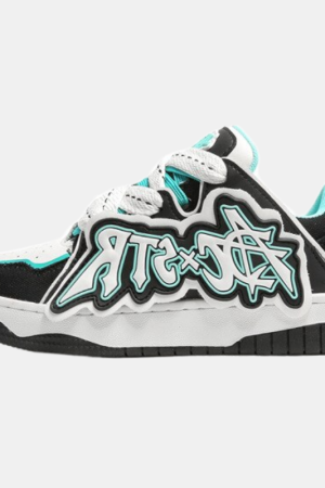 Style Core Aesthetics, New Style Trends - 'Graffiti' Shoes