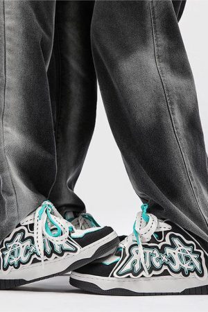 Style Core Aesthetics, New Style Trends - 'Graffiti' Shoes