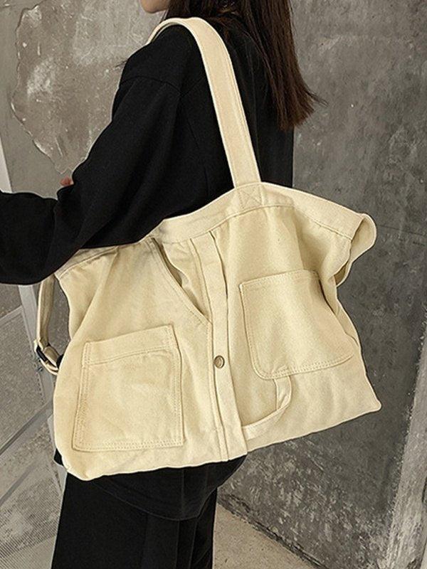 Style Core Aesthetics, New Style Trends - Grand sac à bandoulière Vintage Wash Style Core Aesthetics, New Style Trends - Grand sac à bandoulière Vintage Wash