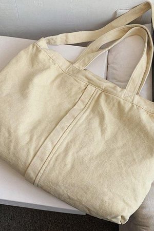 Style Core Aesthetics, New Style Trends - Grand sac à bandoulière Vintage Wash