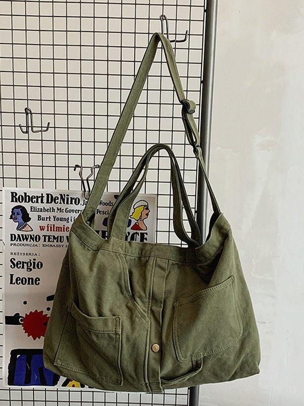 Style Core Aesthetics, New Style Trends - Grand sac à bandoulière Vintage Wash Style Core Aesthetics, New Style Trends - Grand sac à bandoulière Vintage Wash