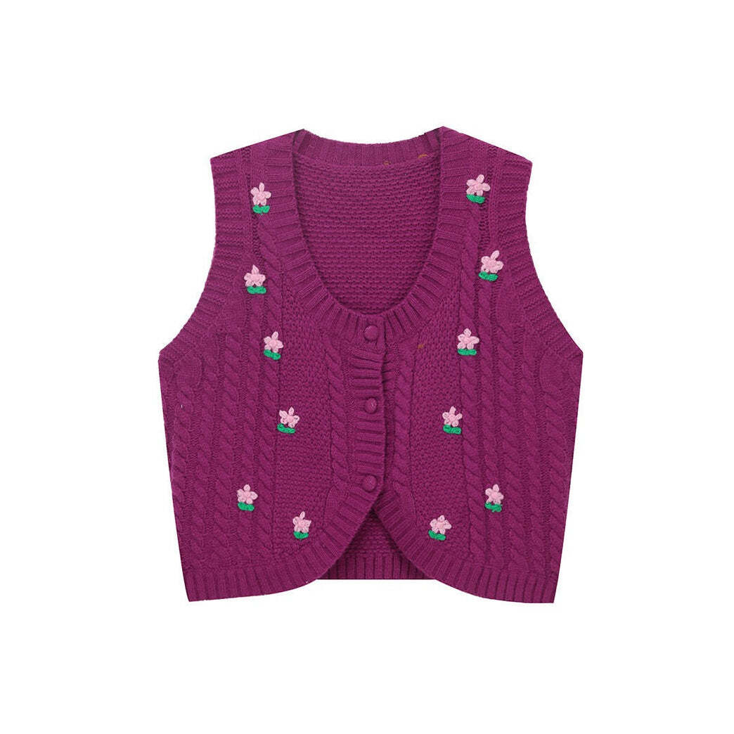 Style Core Aesthetics, New Style Trends - Grandmacore Knit Vest