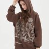 Style Core Aesthetics, New Style Trends - Graphic Printed Hoodie