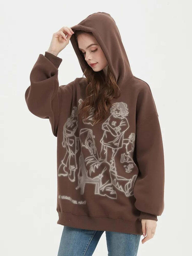 Style Core Aesthetics, New Style Trends - Graphic Printed Hoodie Style Core Aesthetics, New Style Trends - Graphic Printed Hoodie