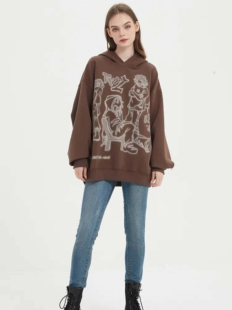 Style Core Aesthetics, New Style Trends - Graphic Printed Hoodie Style Core Aesthetics, New Style Trends - Graphic Printed Hoodie