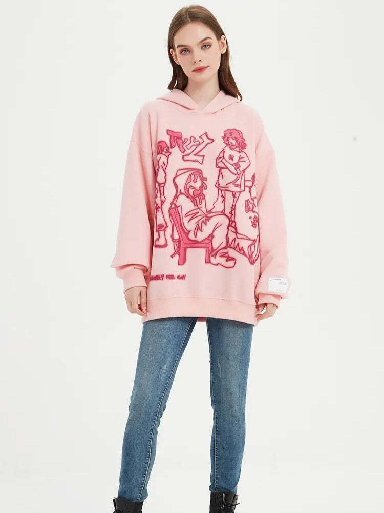 Style Core Aesthetics, New Style Trends - Graphic Printed Hoodie Style Core Aesthetics, New Style Trends - Graphic Printed Hoodie