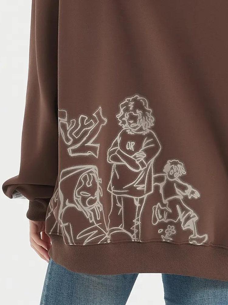 Style Core Aesthetics, New Style Trends - Graphic Printed Hoodie Style Core Aesthetics, New Style Trends - Graphic Printed Hoodie