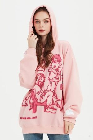 Style Core Aesthetics, New Style Trends - Graphic Printed Hoodie