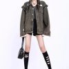 Style Core Aesthetics, New Style Trends - Grunge Button Up Oversized Denim Jacket