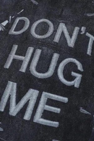 Style Core Aesthetics, New Style Trends - Grunge Don't Hug Me Tee