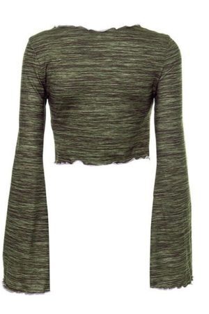 Style Core Aesthetics, New Style Trends - Grunge Fairy Long Sleeve Top