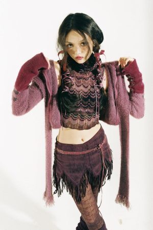 Style Core Aesthetics, New Style Trends - Grunge Gothic Skull Hooded Cardigan