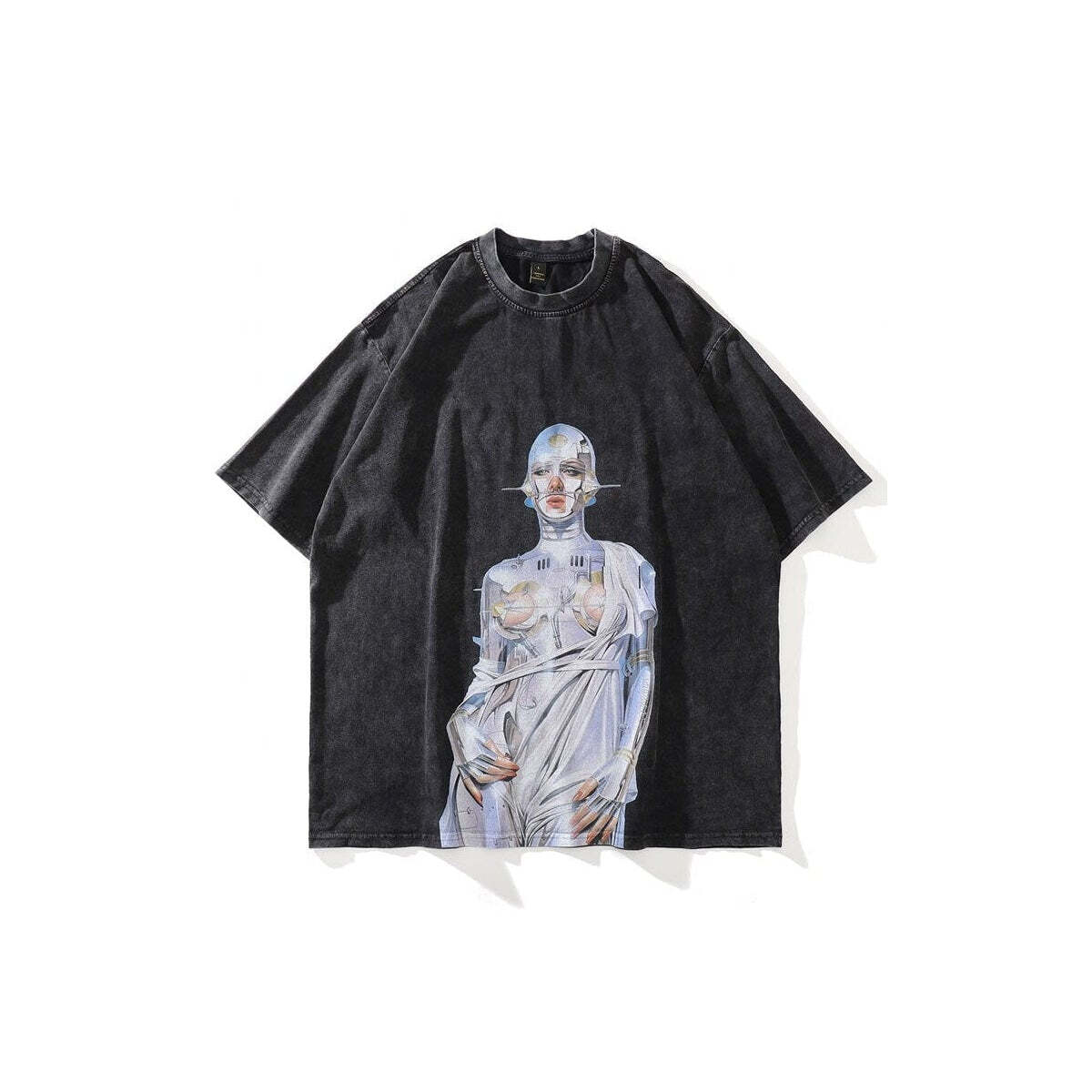 Style Core Aesthetics, New Style Trends - Hajime Sorayama Oversize Cotton T-Shirt
