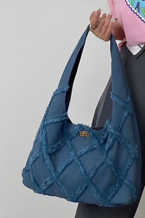 Style Core Aesthetics, New Style Trends - Hanae | Sac hobo denim