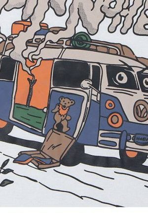 Style Core Aesthetics, New Style Trends - 'Happy camper' T shirt