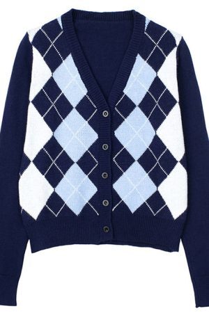 Style Core Aesthetics, New Style Trends - High School Crush Cardigan