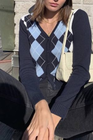 Style Core Aesthetics, New Style Trends - High School Crush Cardigan