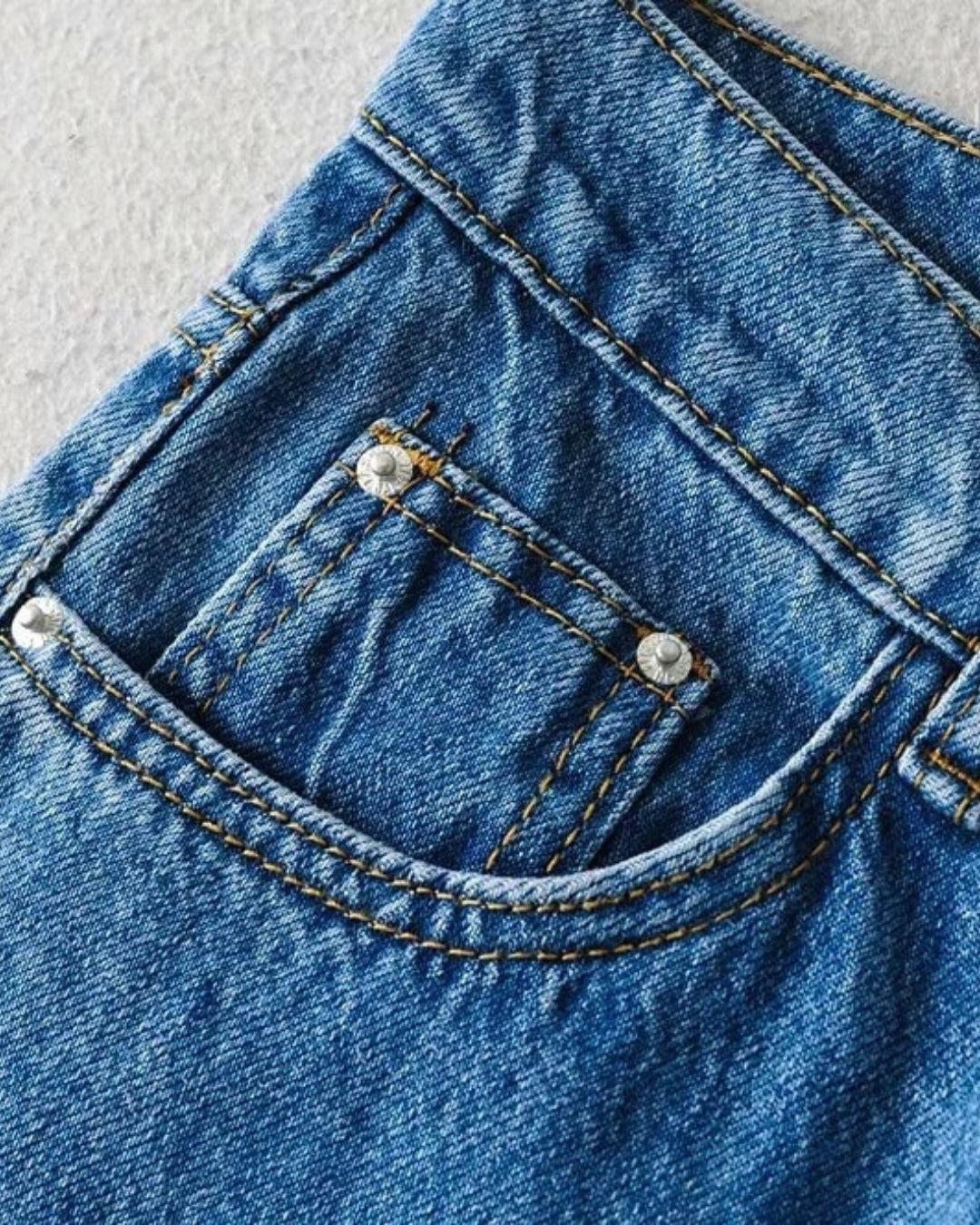 Style Core Aesthetics, New Style Trends - High Waist Casual Washed Jeans Style Core Aesthetics, New Style Trends - High Waist Casual Washed Jeans