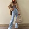 Style Core Aesthetics, New Style Trends - High Waist Casual Washed Jeans