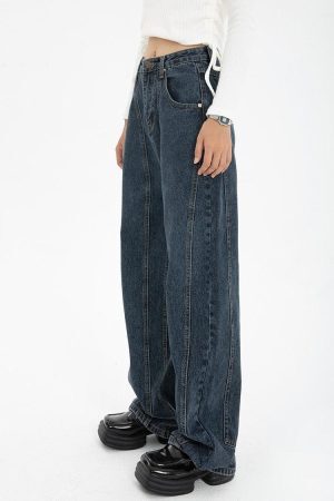 Style Core Aesthetics, New Style Trends - High Waisted Wide Leg Jeans