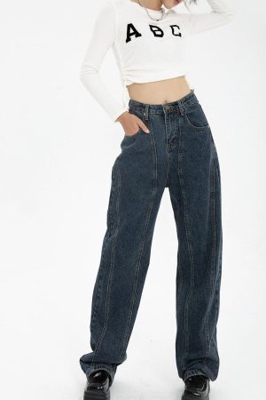 Style Core Aesthetics, New Style Trends - High Waisted Wide Leg Jeans