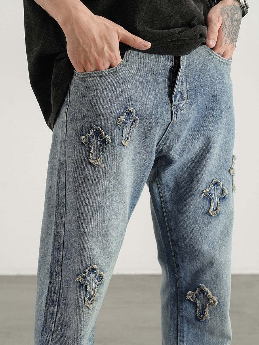 Style Core Aesthetics, New Style Trends - 'Holy' Jeans Style Core Aesthetics, New Style Trends - 'Holy' Jeans