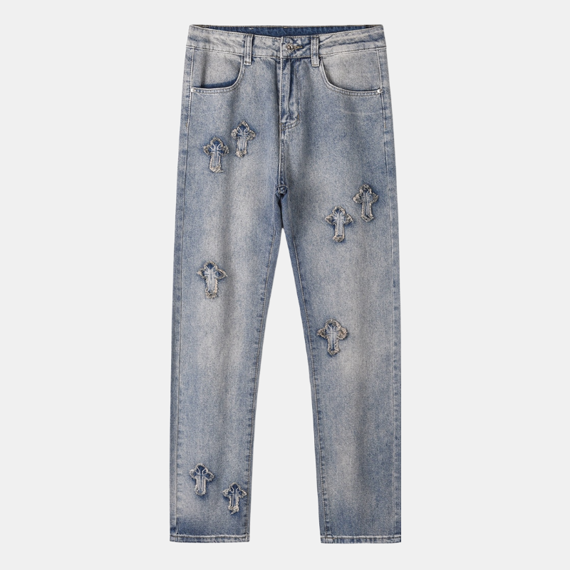 Style Core Aesthetics, New Style Trends - 'Holy' Jeans