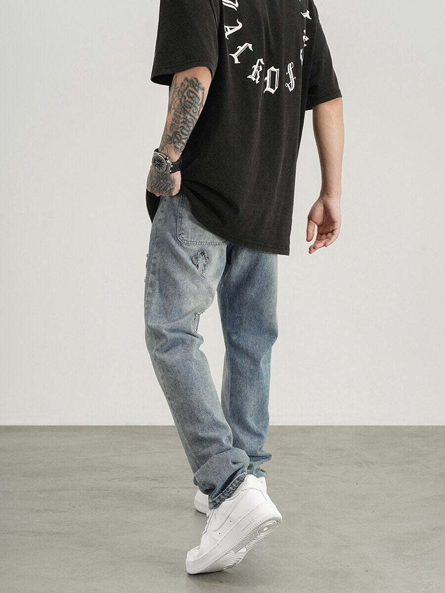 Style Core Aesthetics, New Style Trends - 'Holy' Jeans Style Core Aesthetics, New Style Trends - 'Holy' Jeans