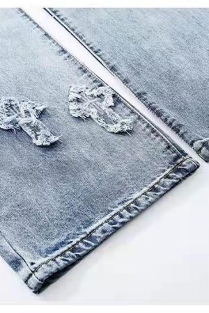 Style Core Aesthetics, New Style Trends - 'Holy' Jeans