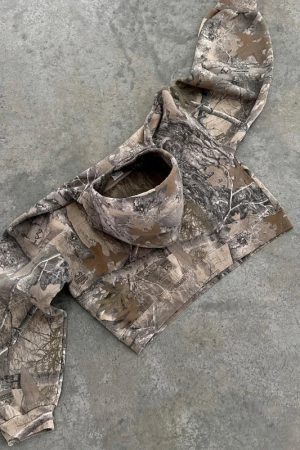 Style Core Aesthetics, New Style Trends - Hoodie Camo