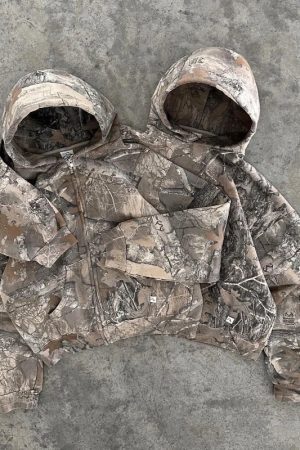 Style Core Aesthetics, New Style Trends - Hoodie Camo