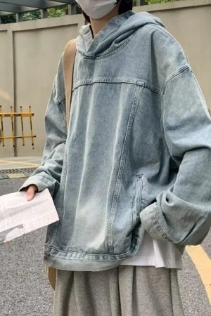 Style Core Aesthetics, New Style Trends - Hoodie Jean Y2K