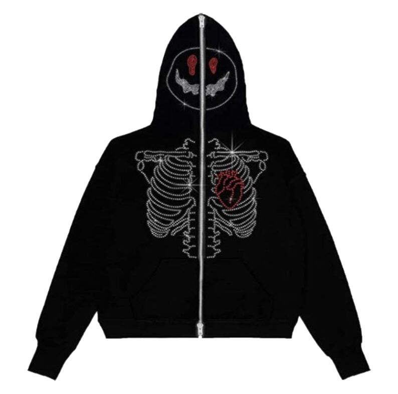 Style Core Aesthetics, New Style Trends - Hoodie Phantom Heart Style Core Aesthetics, New Style Trends - Hoodie Phantom Heart