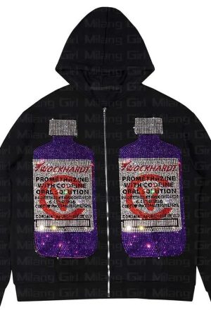 Style Core Aesthetics, New Style Trends - Hoodie Y2K Lean