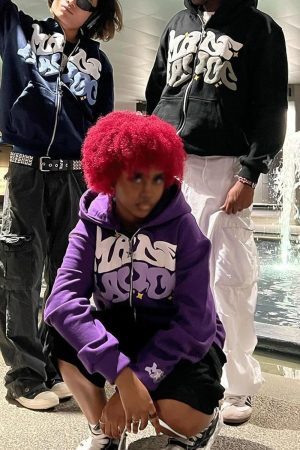 Style Core Aesthetics, New Style Trends - Hoodie Y2K 'Made Hayoc'