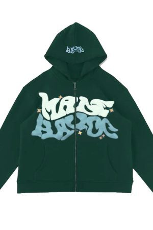 Style Core Aesthetics, New Style Trends - Hoodie Y2K 'Made Hayoc'