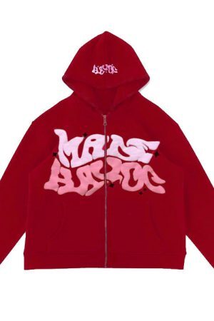 Style Core Aesthetics, New Style Trends - Hoodie Y2K 'Made Hayoc'