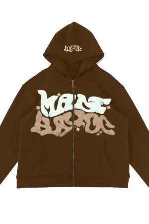Style Core Aesthetics, New Style Trends - Hoodie Y2K 'Made Hayoc'