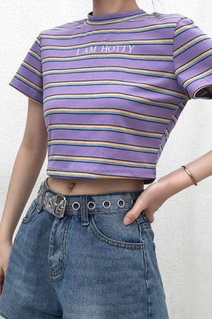 Style Core Aesthetics, New Style Trends - Hotty Crop Tee