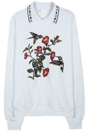 Style Core Aesthetics, New Style Trends - Hummingbird Vintage Sweatshirt