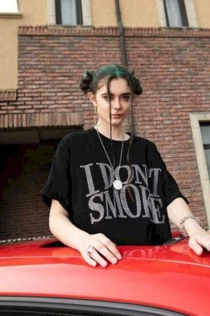 Style Core Aesthetics, New Style Trends - I Don't Smoke Tee