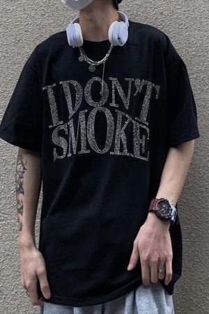 Style Core Aesthetics, New Style Trends - I Don't Smoke Tee